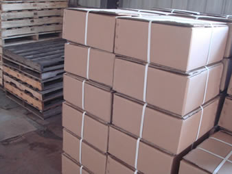 Many carton boxes packing brake hose in stock